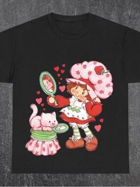 Strawberry Shortcake Custom Graphic Tee
